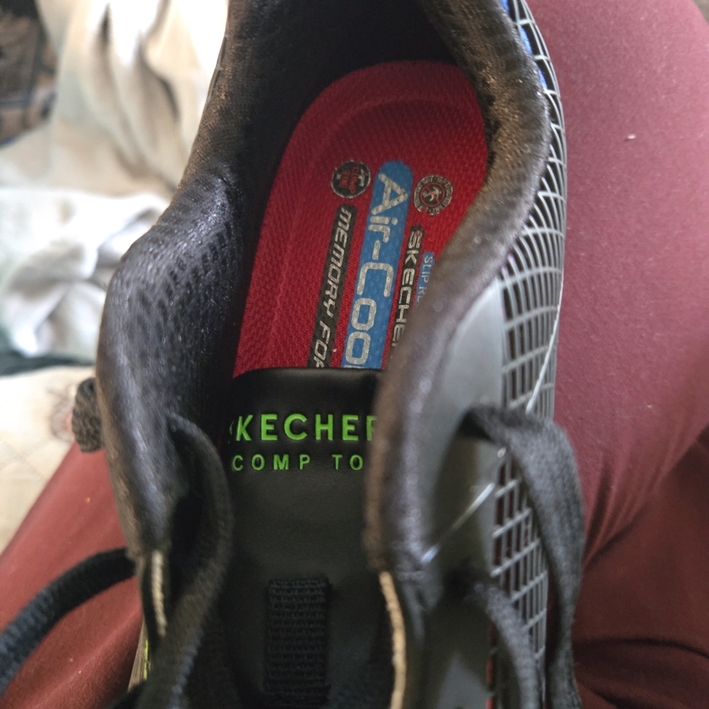 Skechers‎ Work Shoes Slip Resistant Comfort Memory Foam cushion - Picture 8 of 8